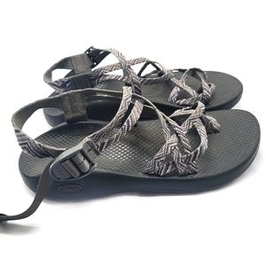 Chaco Black and Gray Women's Sandals